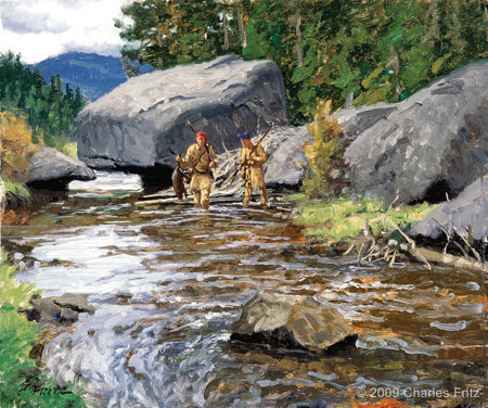 Lewis and Clark painting